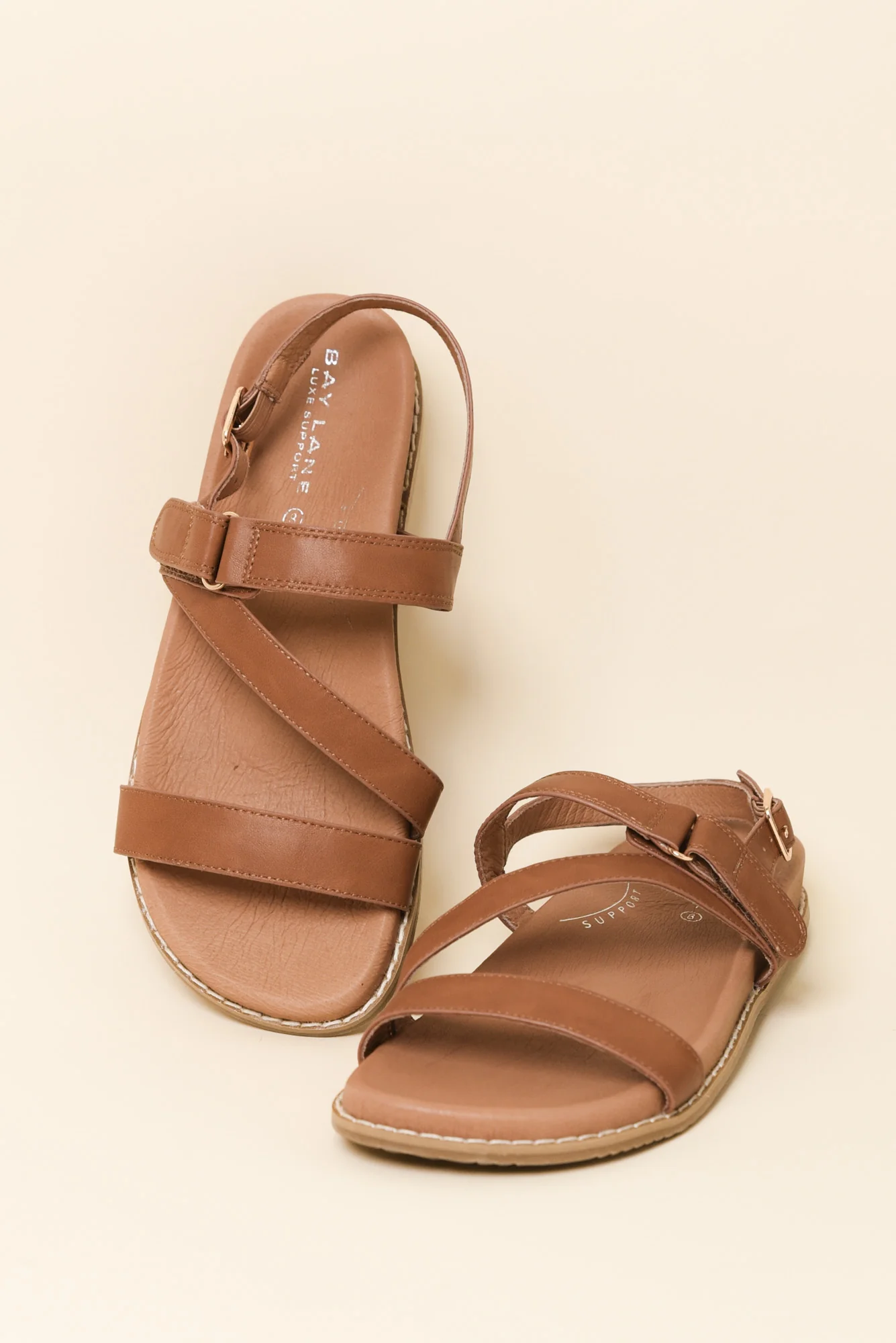 Zorba Tan Leather Sandal - Image 3